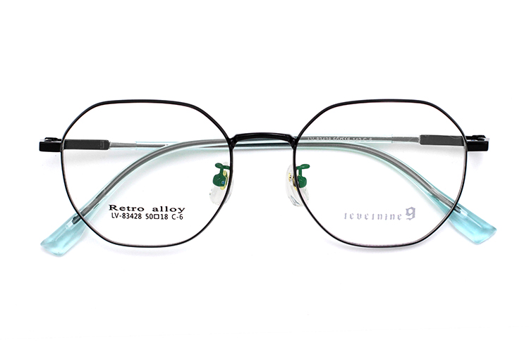 Arma&ccedil;&atilde;o de &Oacute;culos Metal - Preto