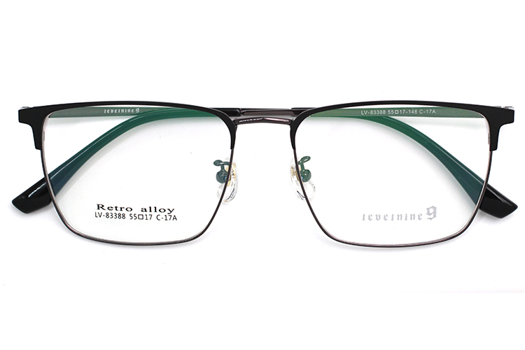 &Oacute;culos de formato retangular -Black&Gun