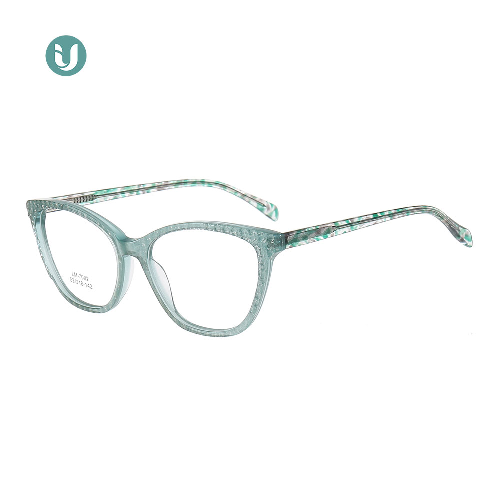 Armações de óculos de acetato por atacado LM7002