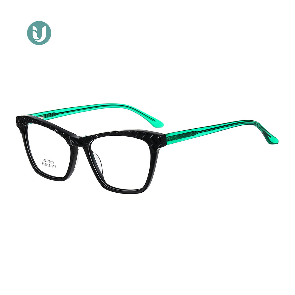 Armações de óculos de acetato por atacado LM7005