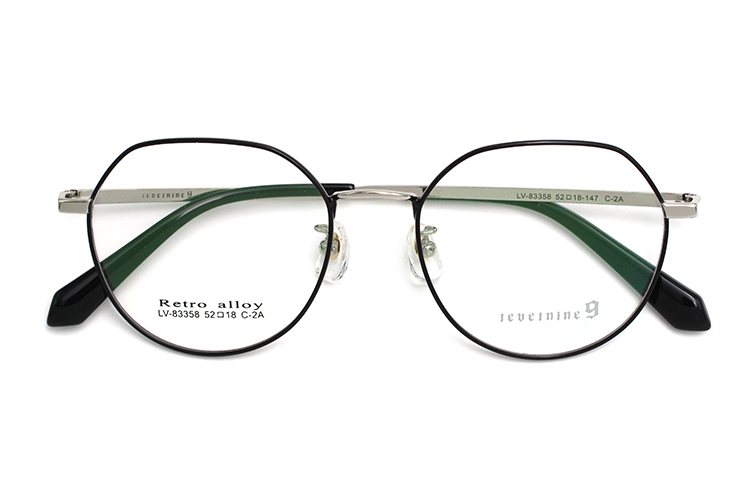 &Oacute;culos Masculino Metal - Preto e Cinza