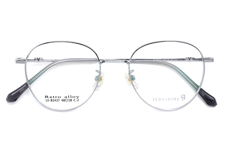 Arma&ccedil;&otilde;es de &oacute;culos circulares - prata