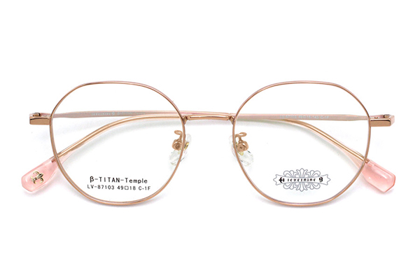 Armação de óculos de titânio por atacado 87103