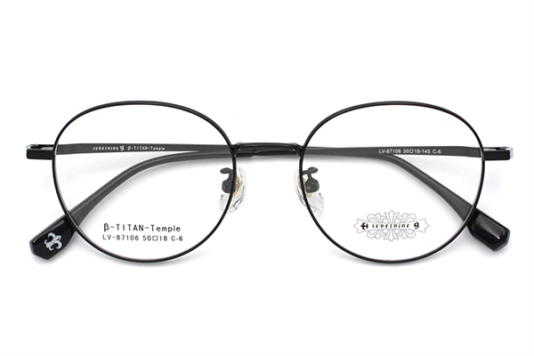 Armações de óculos de titânio no atacado 87106