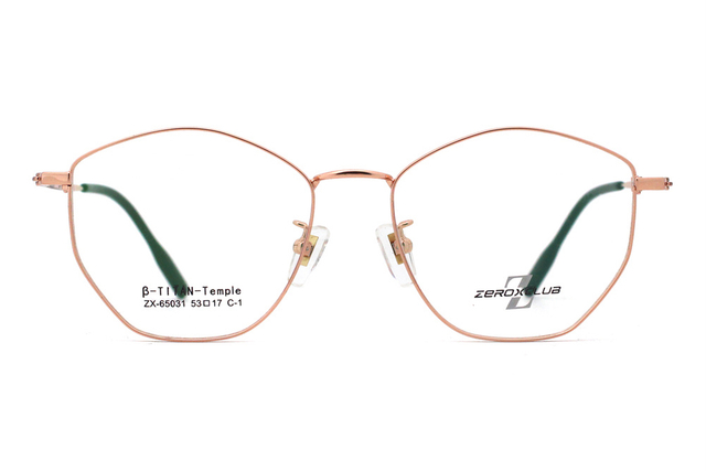 Armações de óculos de titânio no atacado 65031