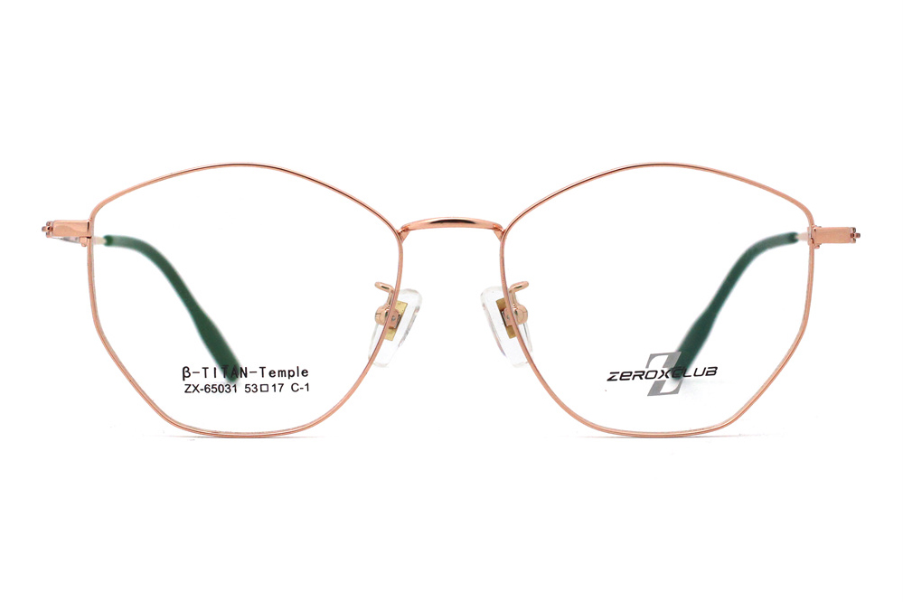 Armações de óculos de titânio no atacado 65031