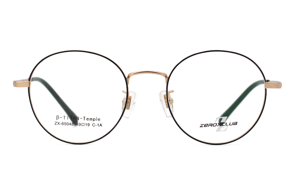 Armações de óculos de titânio no atacado 65048