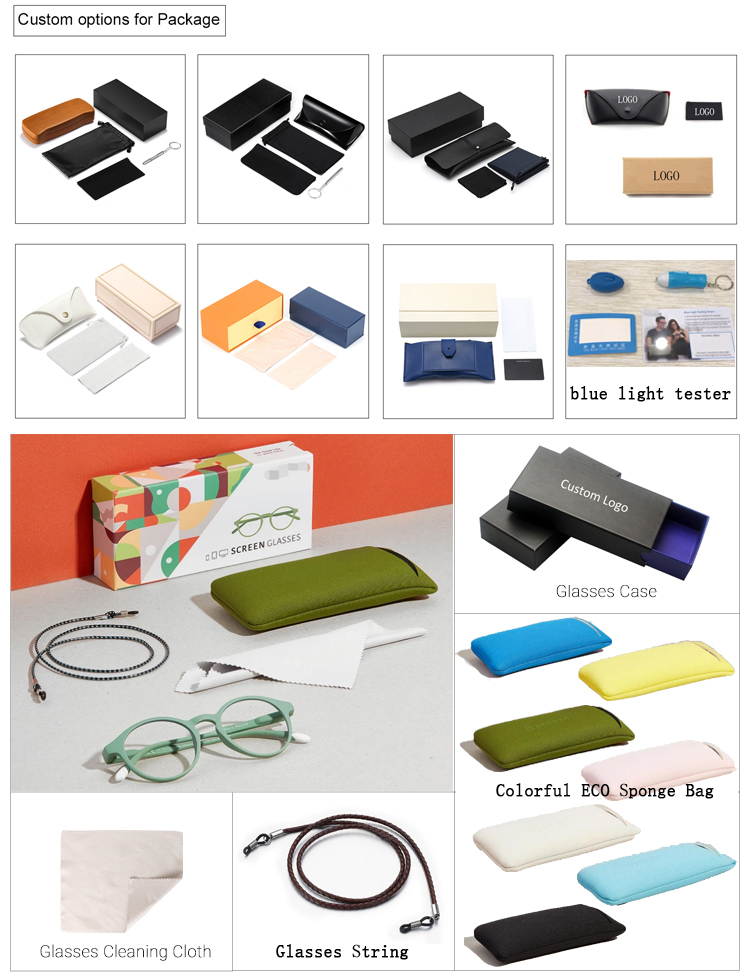 Embalagem personalizada para moldura &oacute;ptica