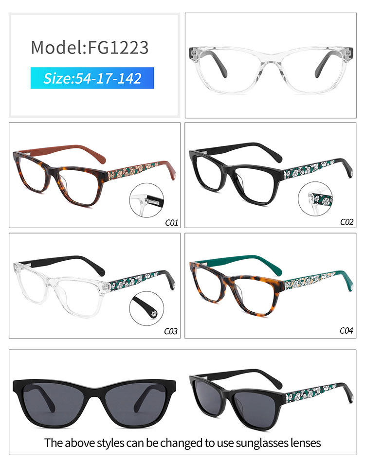 FG1223 - moldura retangular de aro completo