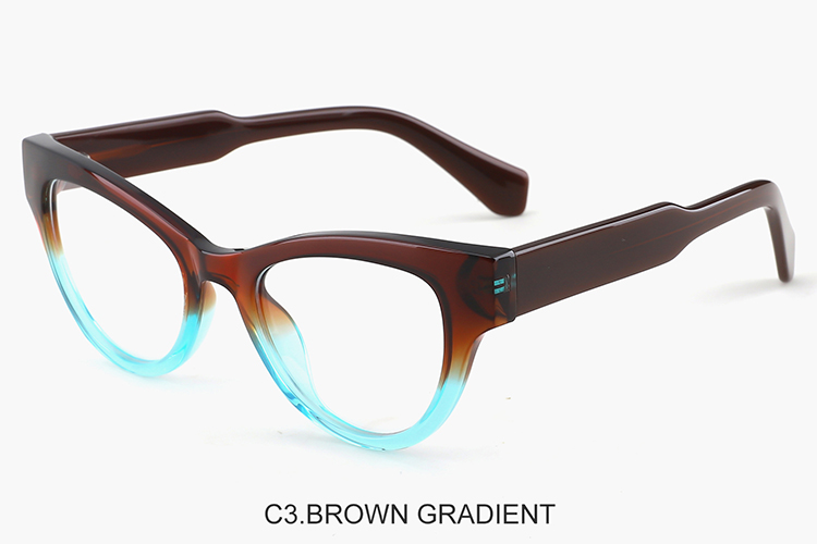 Armações de óculos de acetato no atacado YC30125