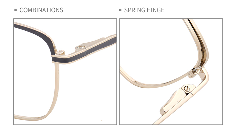 &Oacute;culos vintage com arma&ccedil;&atilde;o de arame