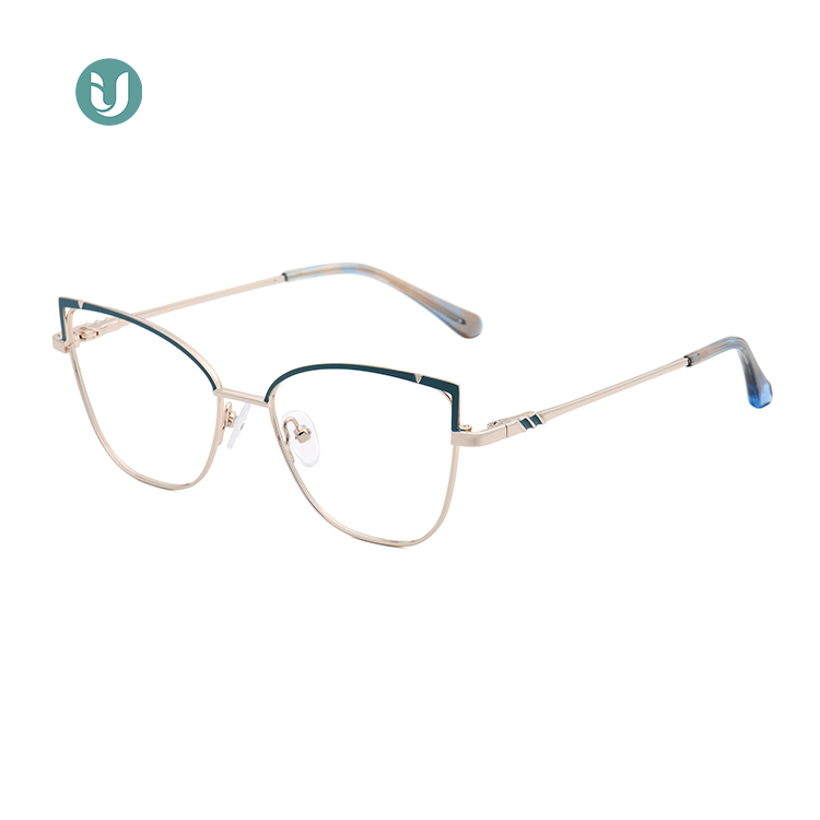 Armações de óculos de metal por atacado WX21015