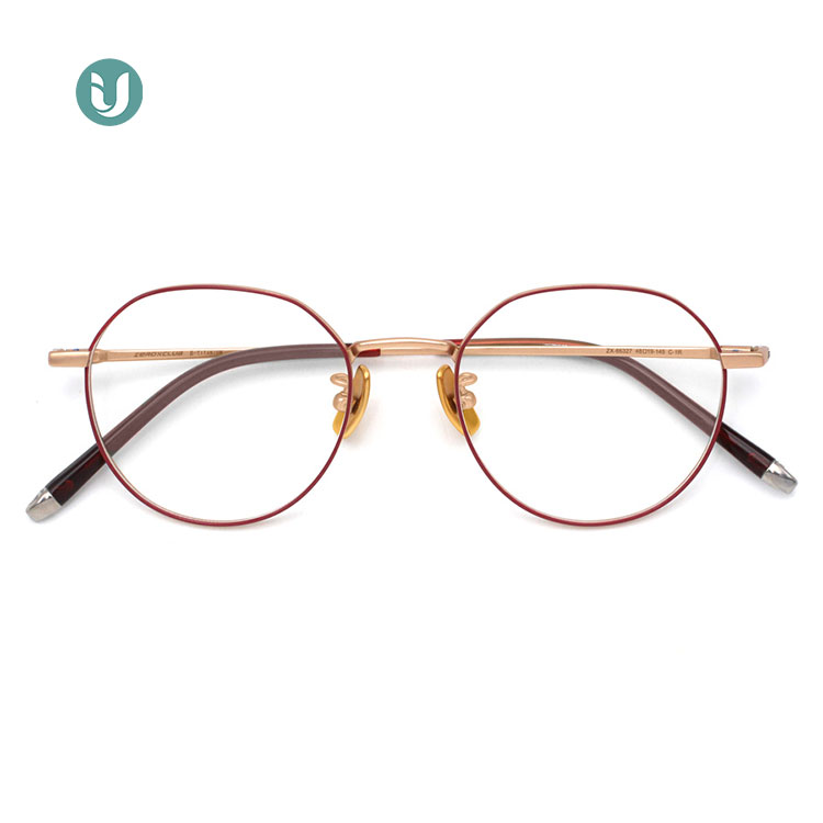 Armações de óculos de titânio no atacado 66327