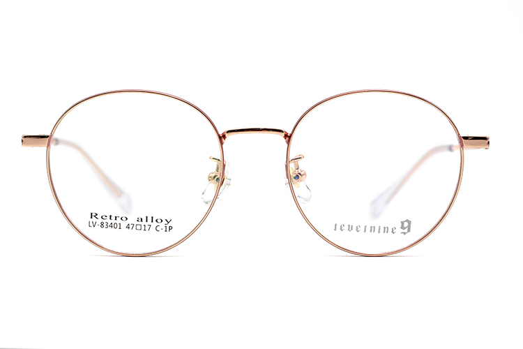 Armações de óculos de metal no atacado 83401