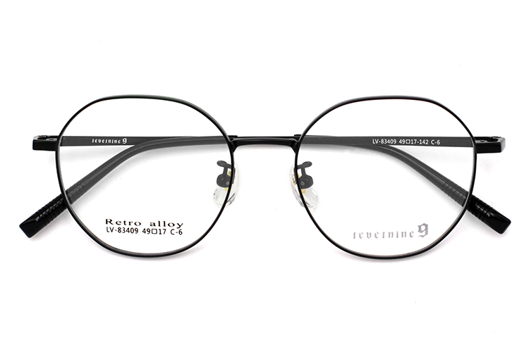 &Oacute;culos com Arma&ccedil;&atilde;o Met&aacute;lica - Preto