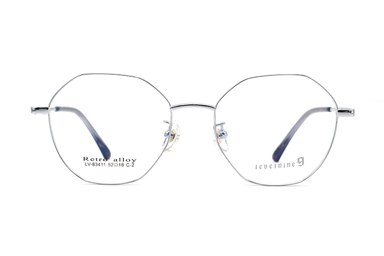 Armações de óculos de metal por atacado 83411