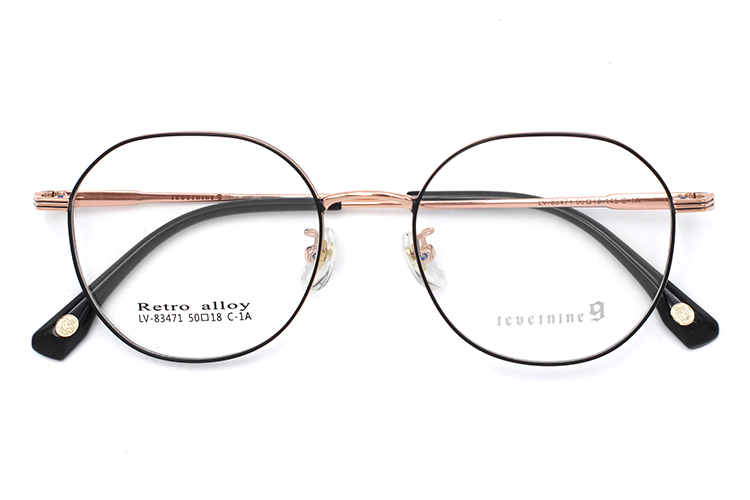 Arma&ccedil;&otilde;es met&aacute;licas &oacute;pticas de alta qualidade - Preto e Dourado