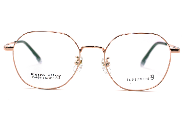 Armações de óculos de metal por atacado 83416