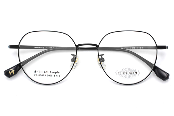 Armações de óculos de titânio no atacado 87095