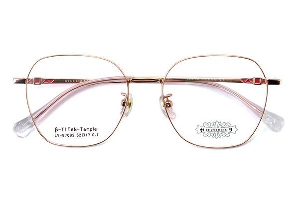 Armações de óculos de titânio no atacado 87092
