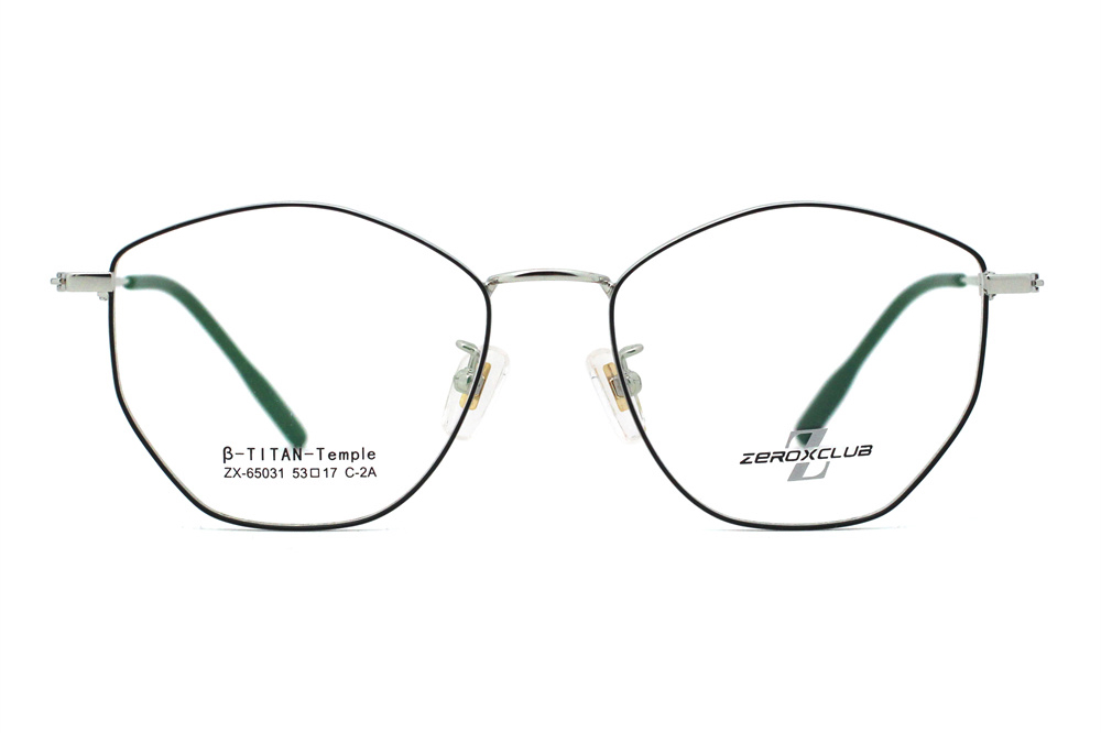 Armações de óculos de titânio no atacado 65031