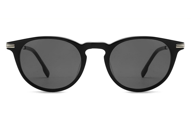 Vidros de metal e acetato