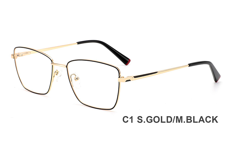 Armações de óculos de metal por atacado H8345A