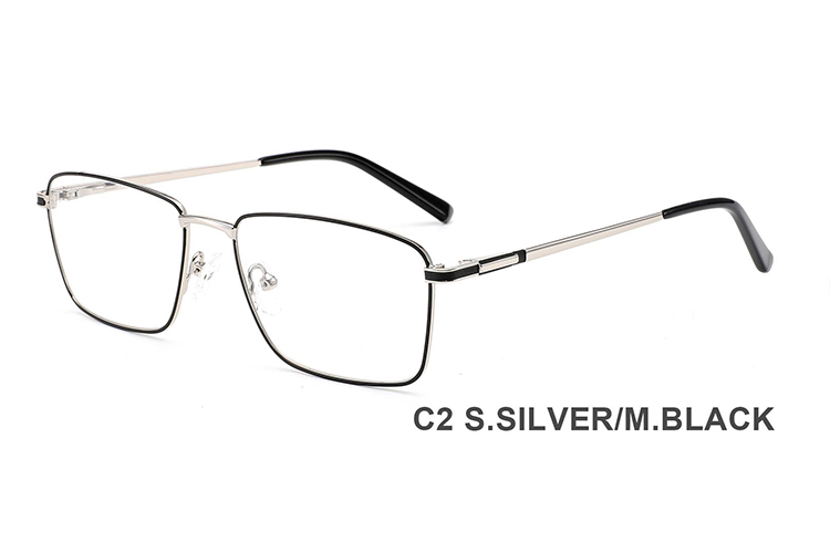 Armações de óculos de metal por atacado H8346A