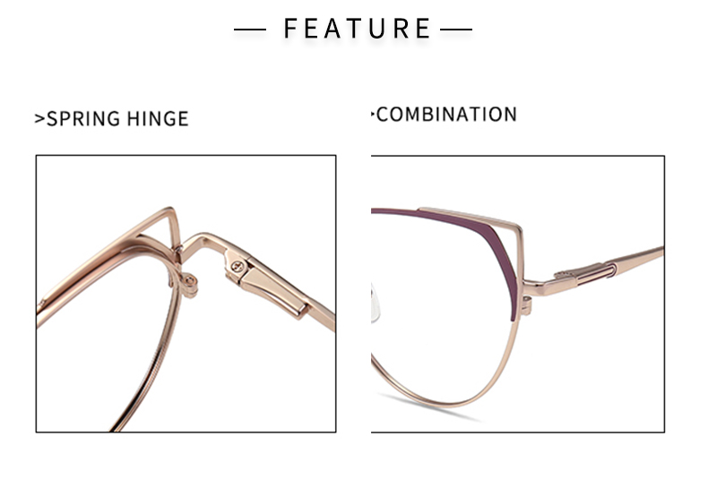 &Oacute;culos com arma&ccedil;&atilde;o de metal fashion IU-LM1006_03