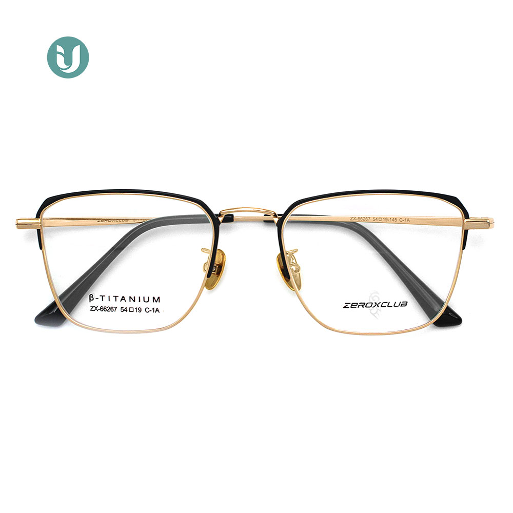 Armação de óculos de titânio por atacado 66267