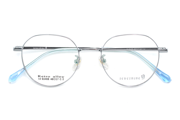 Arma&ccedil;&otilde;es &Oacute;ticas Met&aacute;licas Redondas - Azul