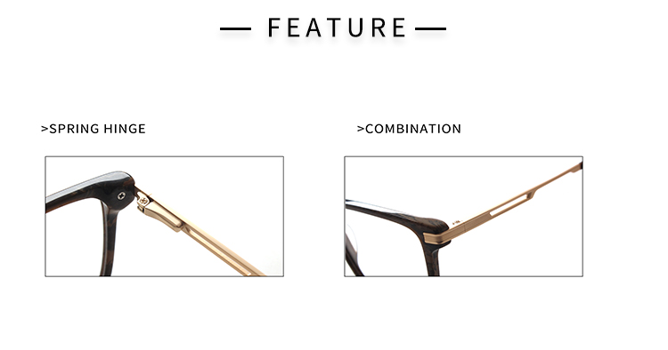 &Oacute;culos Retangulares Finos - Detalhes