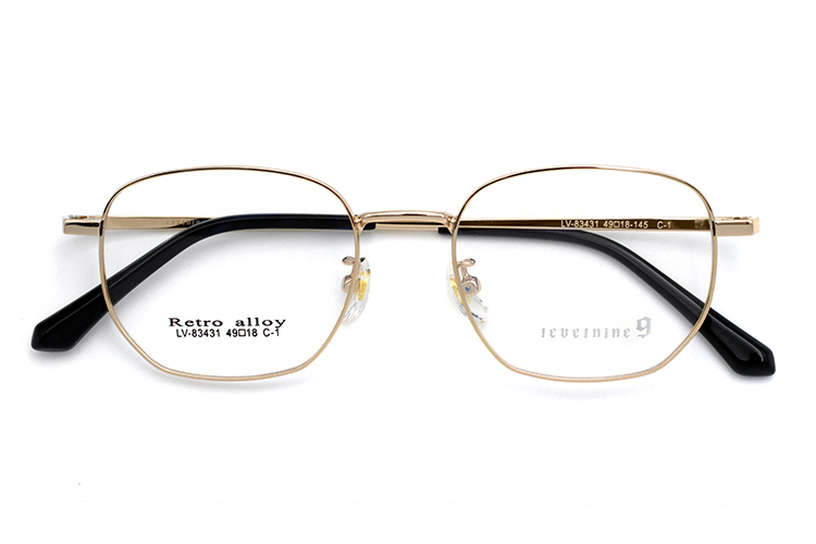 &Oacute;culos &Oacute;pticos Metal - Ouro