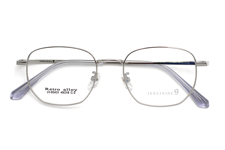 &Oacute;culos &Oacute;pticos Metal - Prata