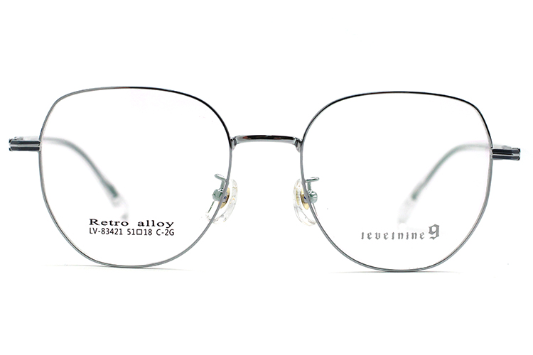 Armações de óculos de metal no atacado 83421