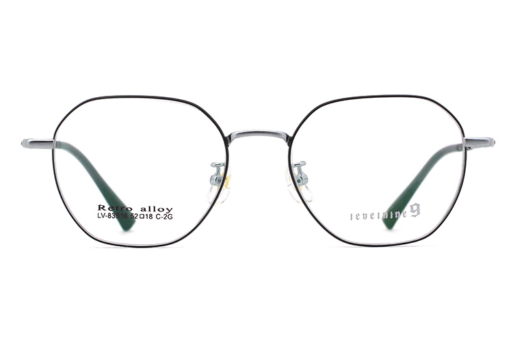 Armações de óculos de metal no atacado 83516