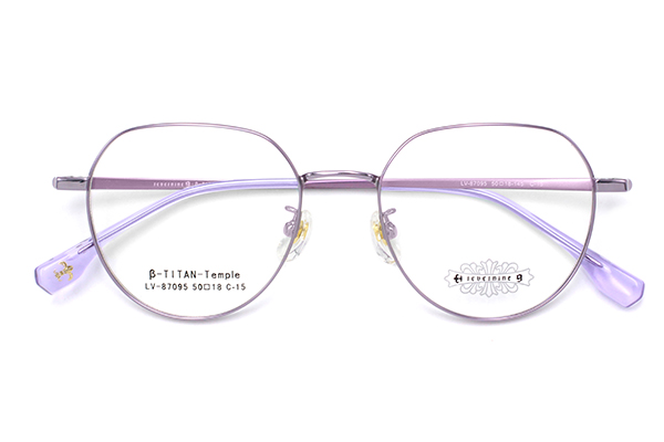 Armações de óculos de titânio no atacado 87095
