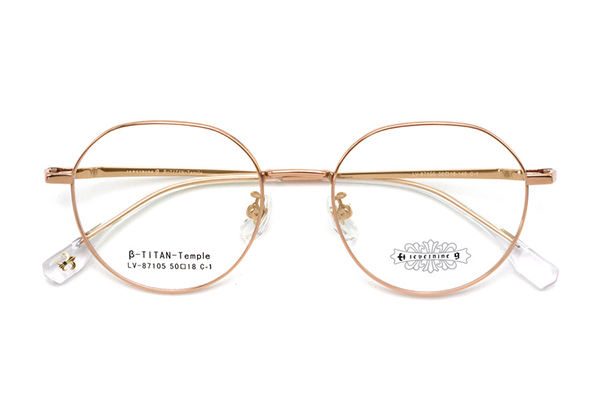 Armações de óculos de titânio no atacado 87105
