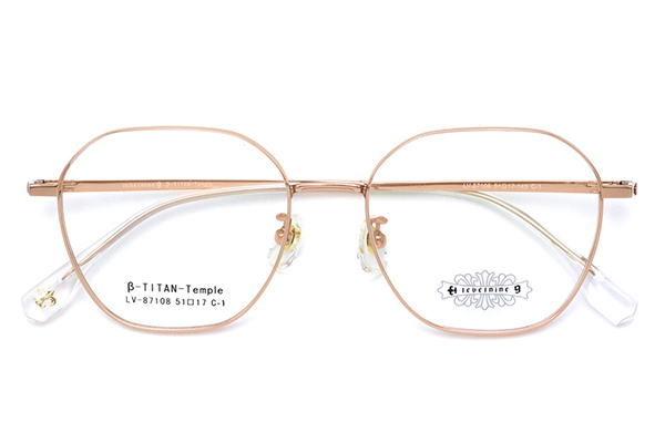 Armação de óculos de titânio por atacado 87108