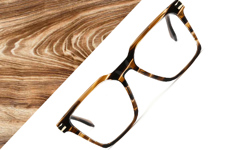 Arma&ccedil;&otilde;es de &oacute;culos marrons terrosas --- Modelo-JBO6188