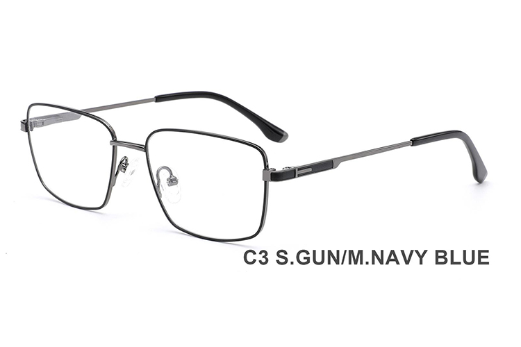 Armações de óculos de metal por atacado H8338A