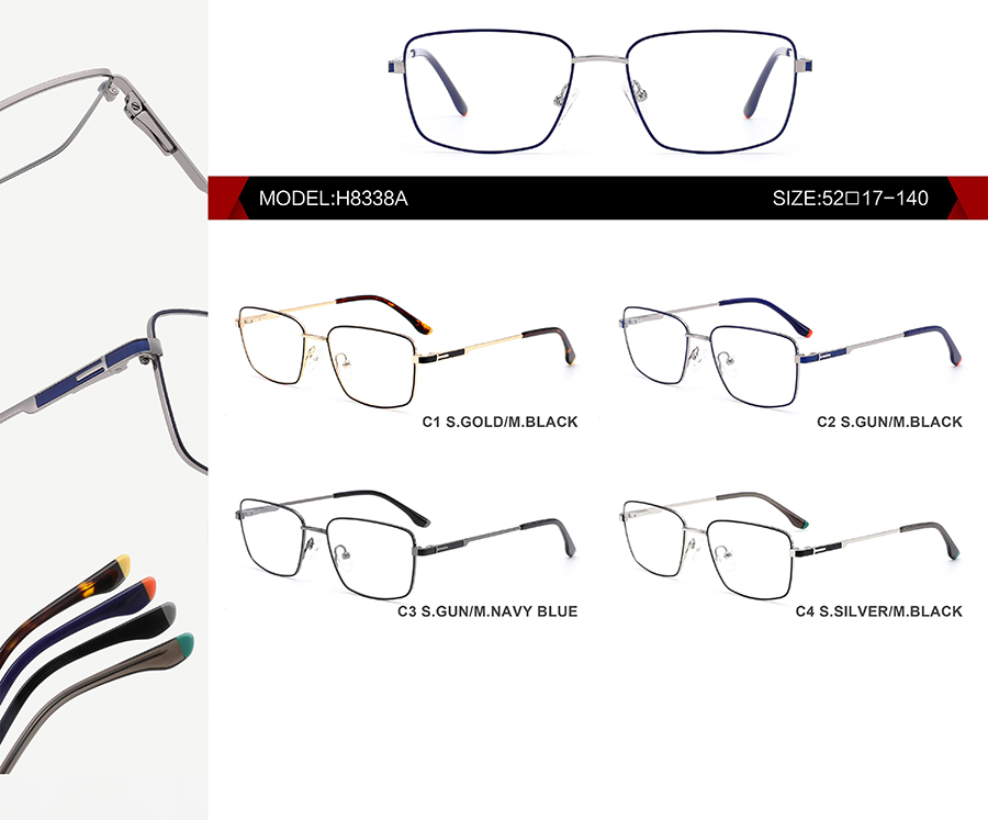 arma&ccedil;&otilde;es de &oacute;culos femininas H8338A