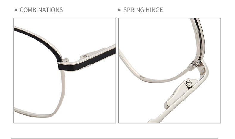 Arma&ccedil;&otilde;es de &oacute;culos graduados vintage_detials