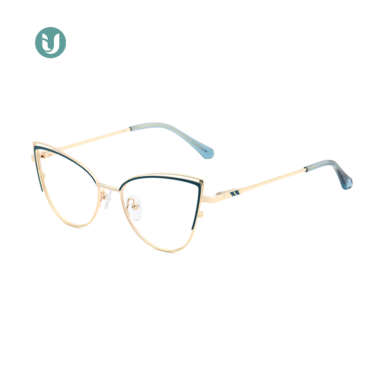 Armações de óculos de metal por atacado WX21016