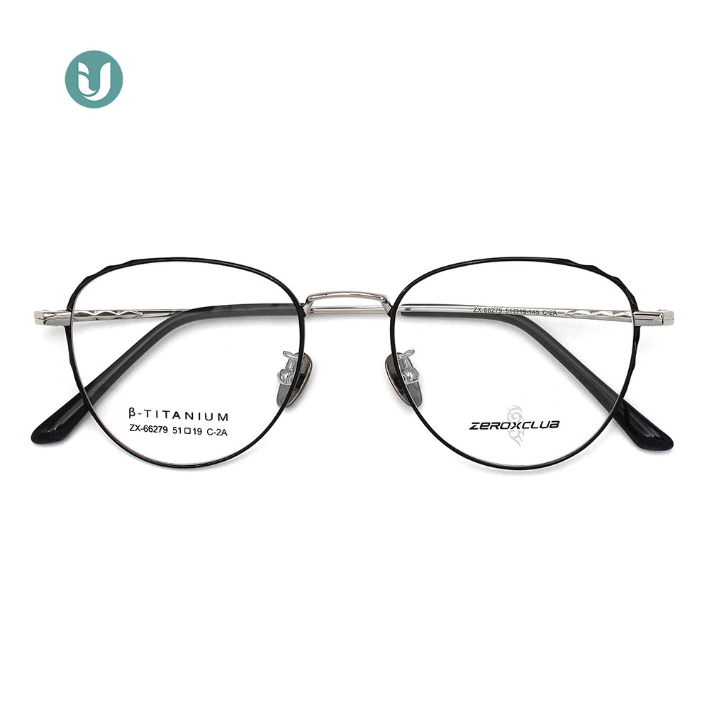Armação de óculos de titânio por atacado 66279