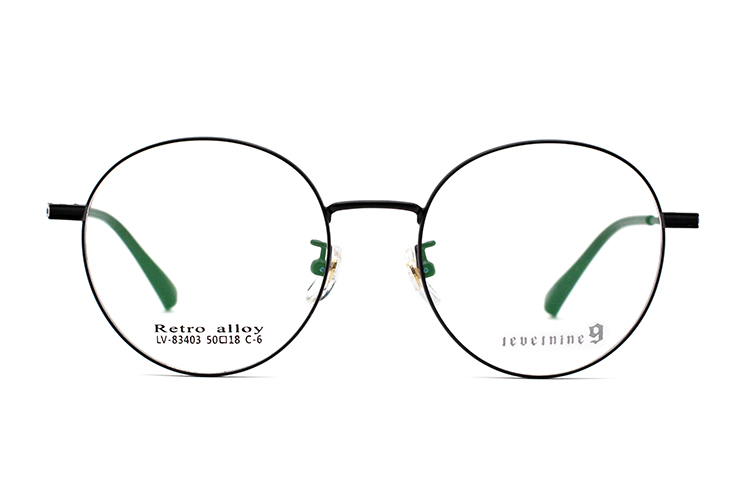 Armações de óculos de metal por atacado 83403