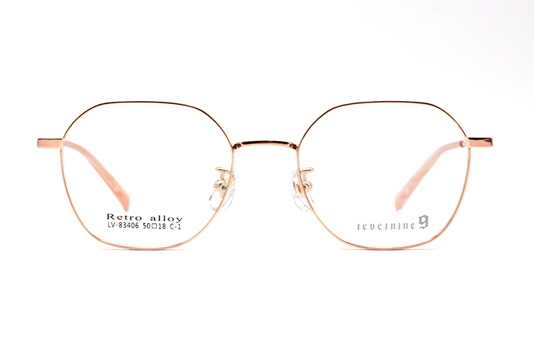 Armações de óculos de metal no atacado 83406