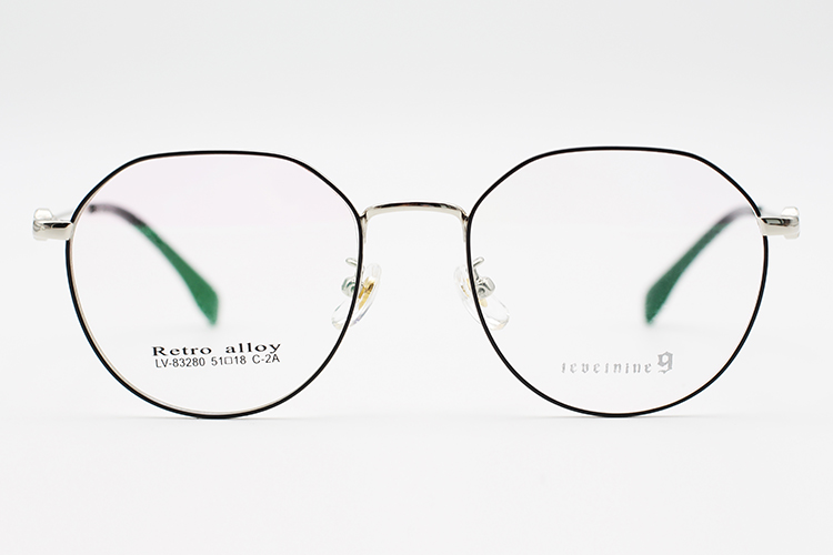 Armações de óculos de metal no atacado 83280 