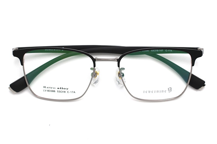 Moldura Ret&acirc;ngulo Chasma - Preto&Gun