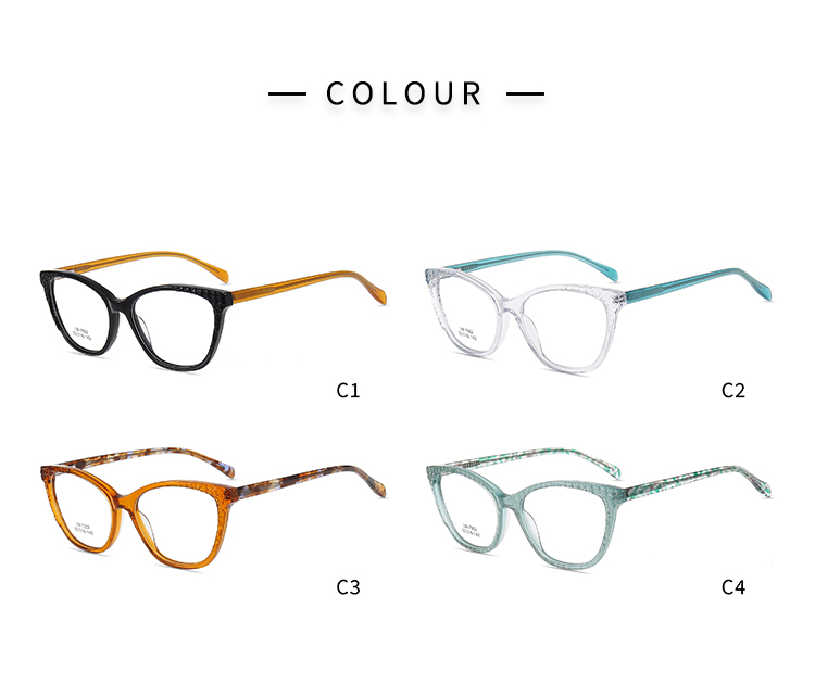 &Oacute;culos de arma&ccedil;&atilde;o transparente Cat Eye - Cor 